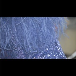 Formal dress, Sherri Hill, size 0, periwinkle purple.